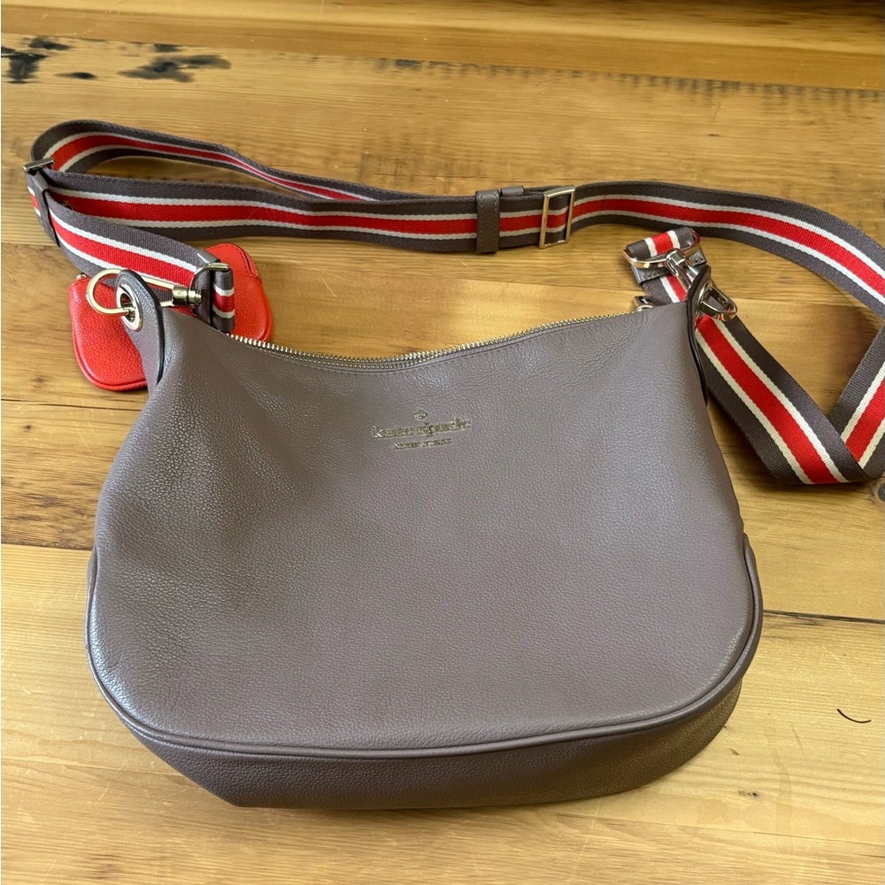 Kate Spade Brown Leather Crossbody Bag